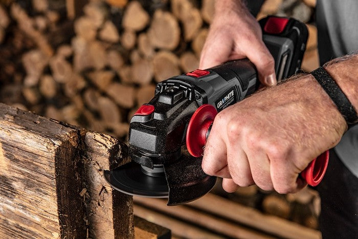 Bezuhlíková uhlová brúska 125 mm Energy+ 18 V bez akumulátora