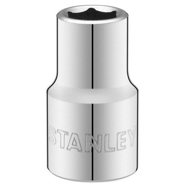 Short Socket 6-punkts Krom 1/2 11mm