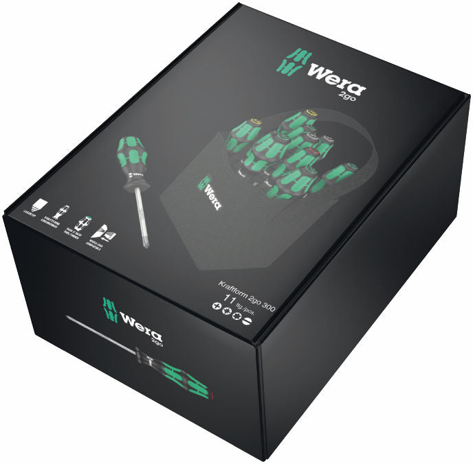 Zestaw wkrętaków Kraftform 2go 300 11 sztuk