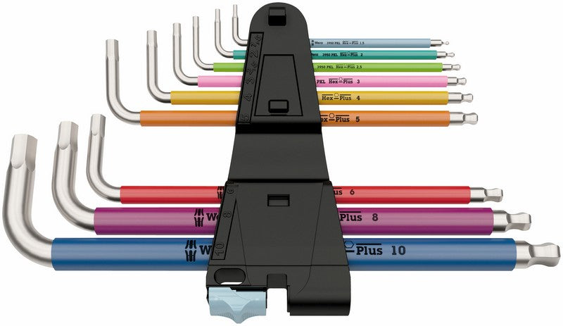 Juego de llaves hexagonales Plus 9 piezas