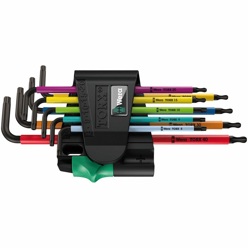 Conjunto de chaves multicoloridas Torx Tx8-tx40