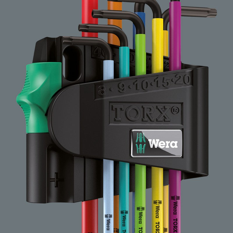 Conjunto de chaves multicoloridas Torx Tx8-tx40