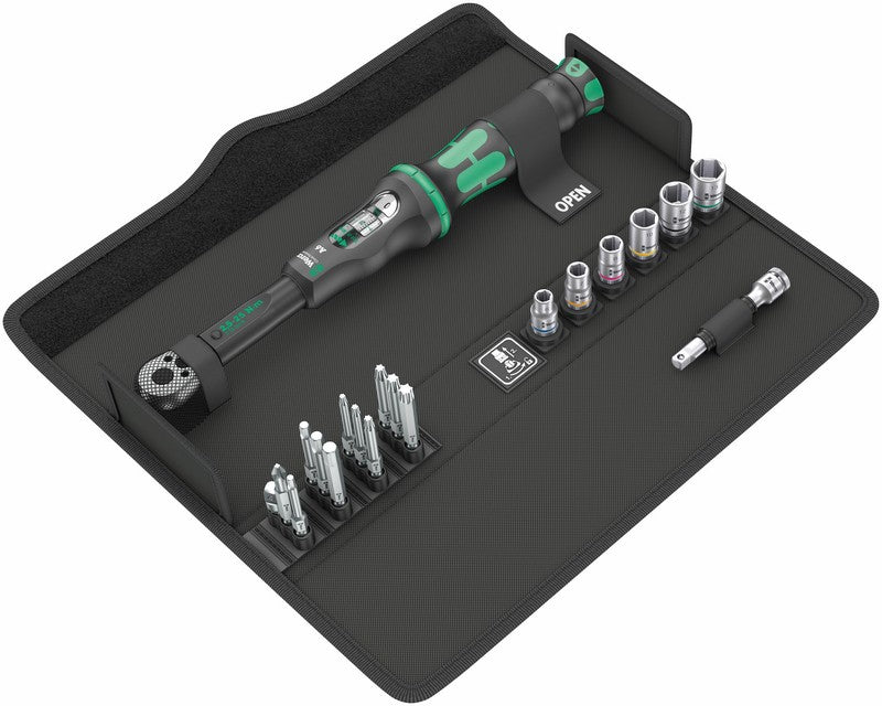 Click-torque Wrench 1/4''2.5-25nm 20 Pieces