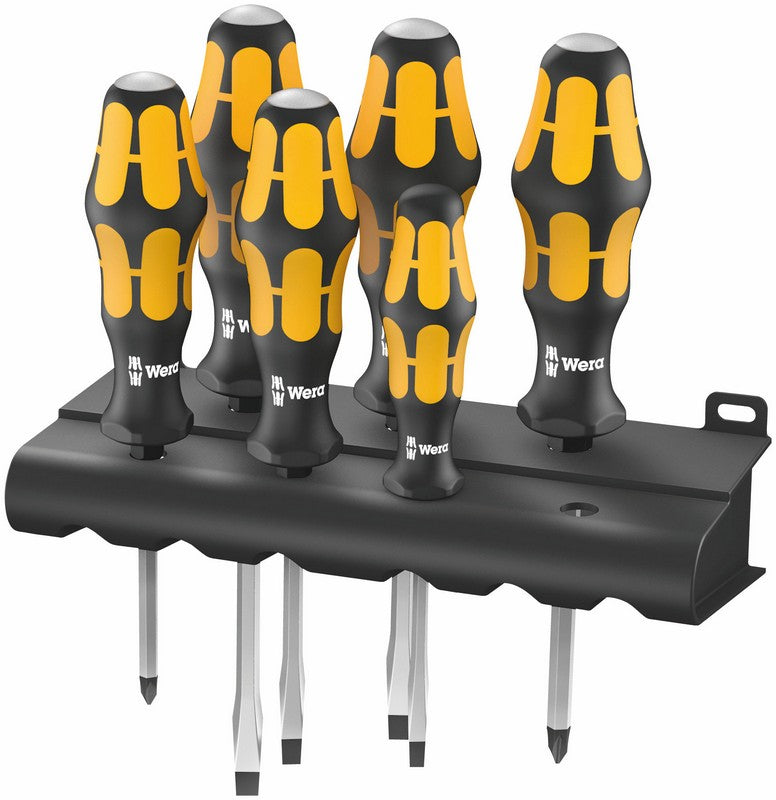 Tournevis cruciformes plats et Ph 6 pièces