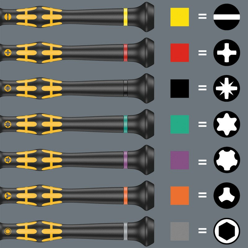 Precision Screwdriver Set + Stand 1578 A/6 Esd