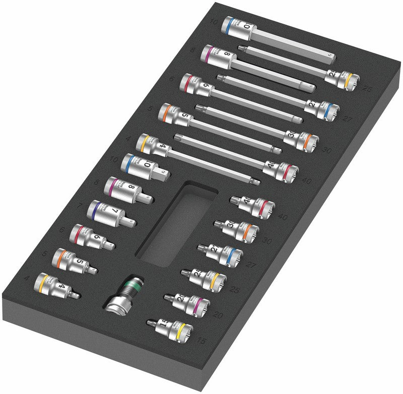 Zyklop Foam Insert 3/8''b Set 1 22 buc.