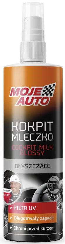 Cockpit Milk Gloss-svart 300ml