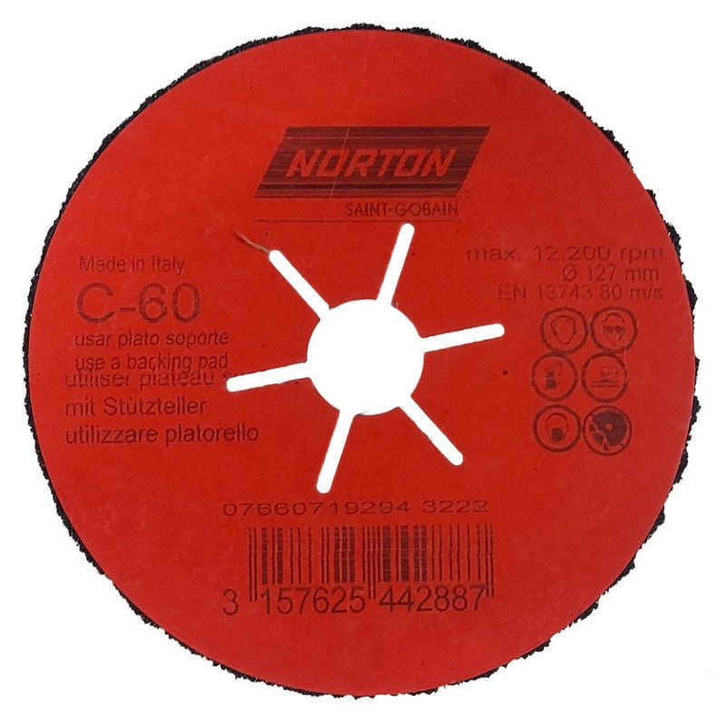 Disco Semiflessibile Norton Cp Flex 127mm P.60