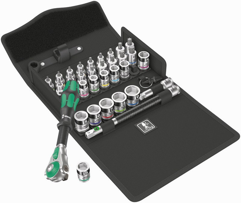 Juego De Trinquete Zyklop Speed 3/8' 8100 Sb All-in 35 Piezas