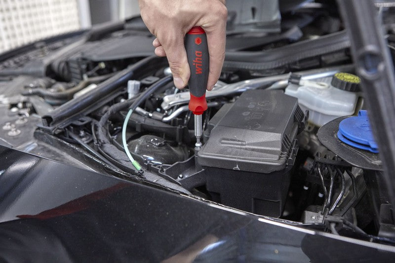 Pocketmax Magnetic Screwdriver With Bit Magazine 8 Bits