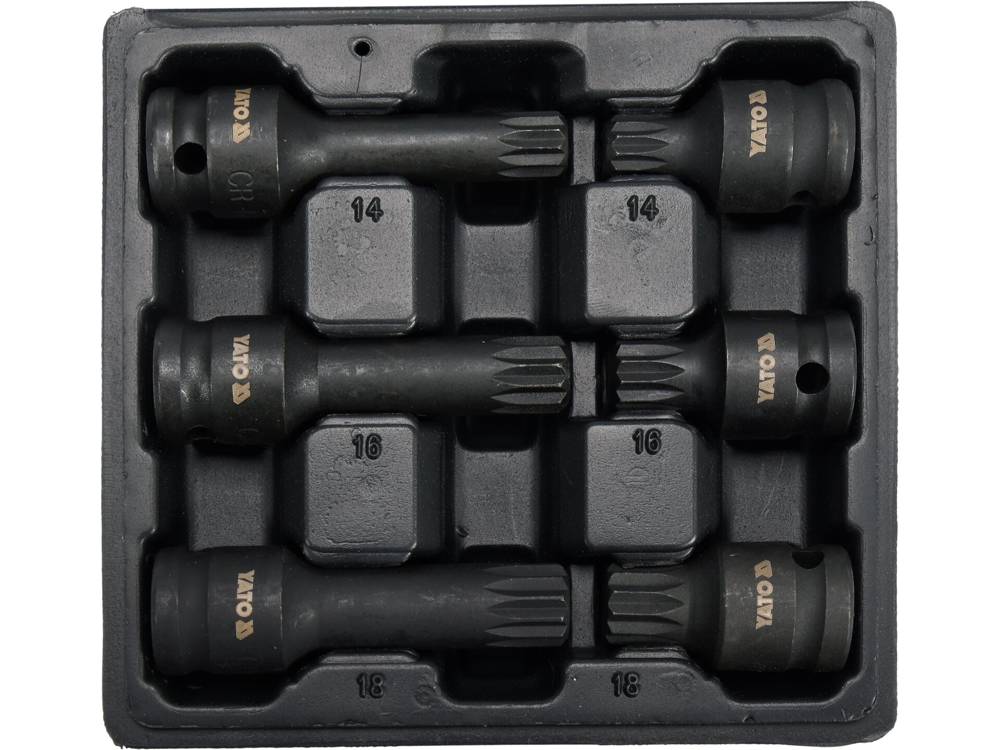 Spline Impact Key Set 1/2''