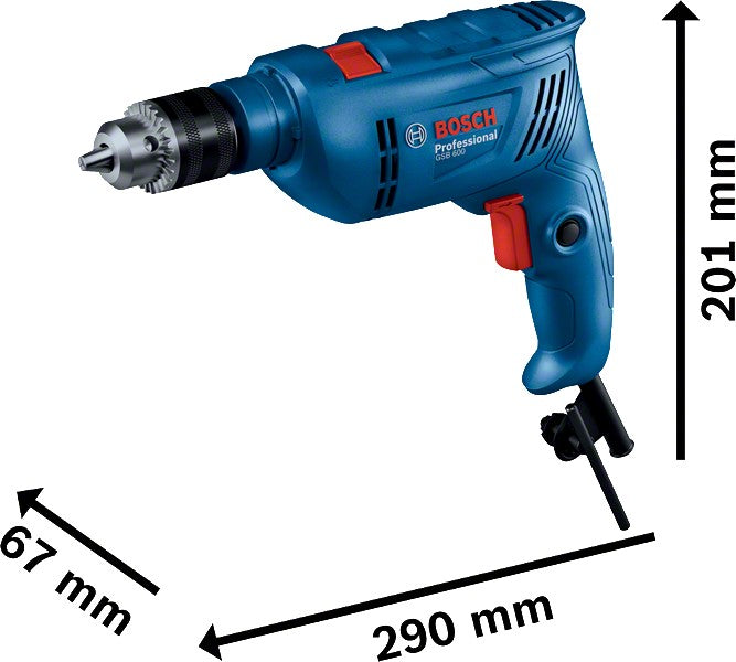 Burghiu cu impact Gsb 600
