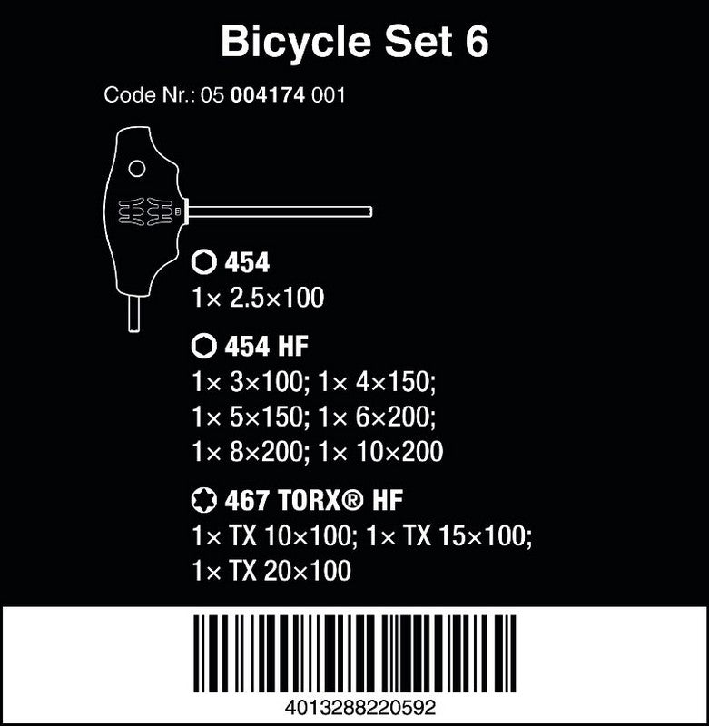 T Hex And Torx Bicycle Screwdriver Set 6 10 Pieces