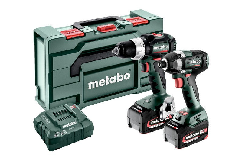 Set Combo 18v Bs 18 Lt Bl + Ssd 18 Lt 200 Bl 2*5.2ah