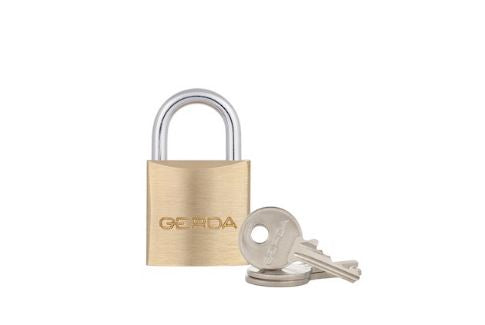 Brass Line Kmz S4010a Candado con grillete de latón de 40 mm
