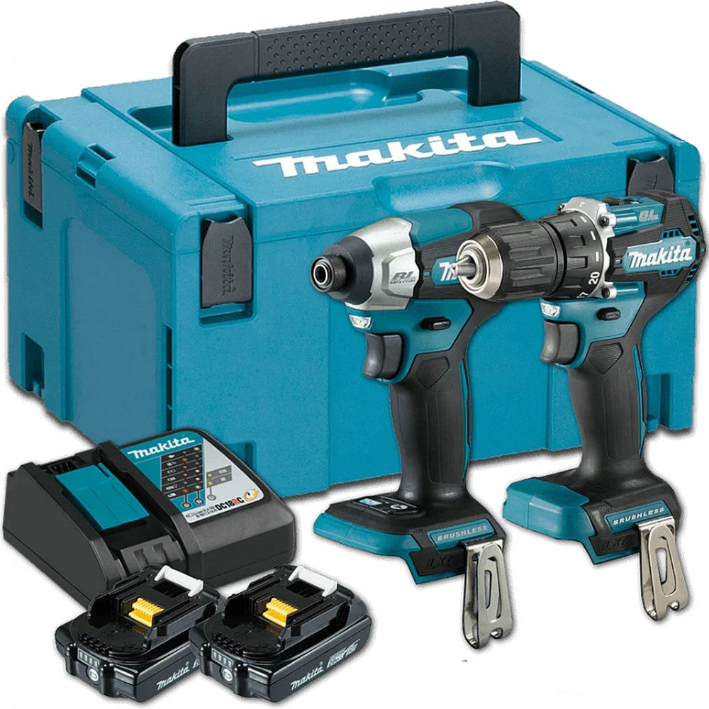 Kit combinato Li-lon 18v Lxt Ddf487+dtd157 2*2.0ah