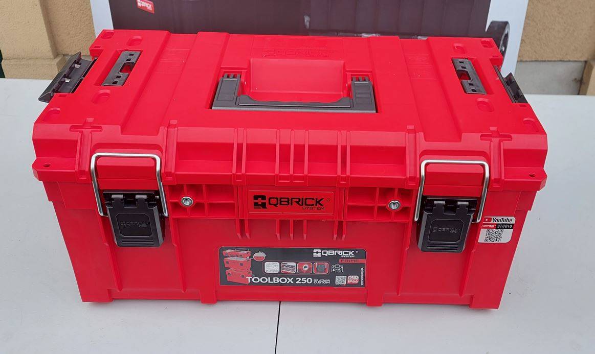 Qbrick Systeem Prime Toolbox 250 Vario Rood