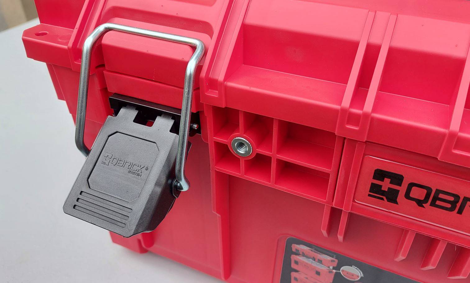 Qbrick Systeem Prime Toolbox 250 Vario Rood