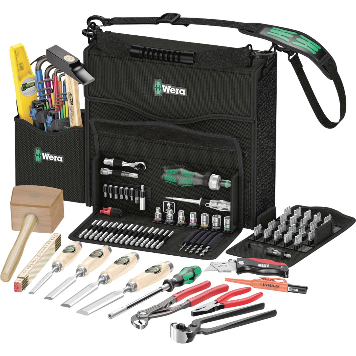 Tool Set For Carpenters 2go H 1 134 Pcs + Case