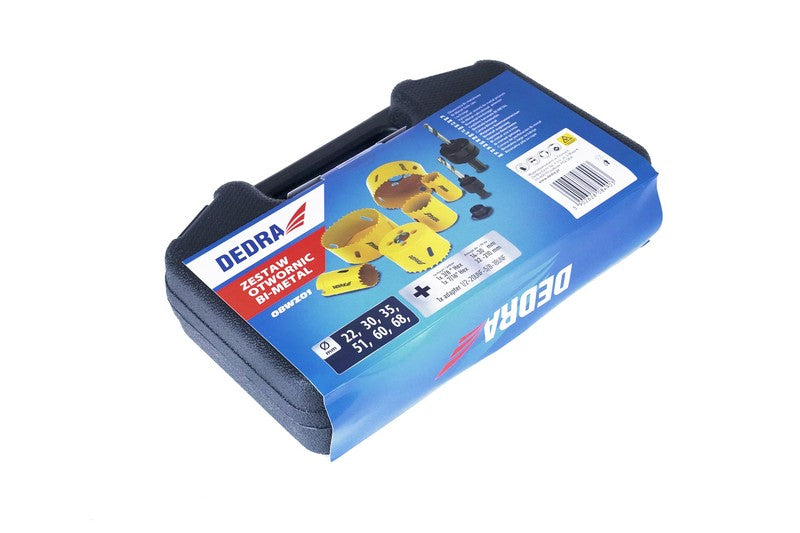 Bimetall Hålsågar Set 9 st.