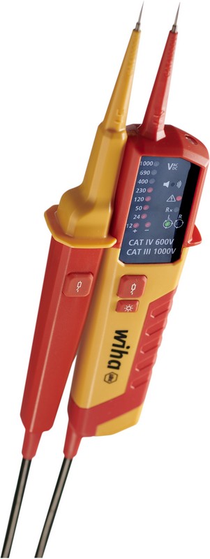 Tester di tensione e continuità 12–1000 V CA Cat Iv