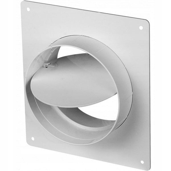 Guler rotund de perete (fi 100) cu supapă antiretur