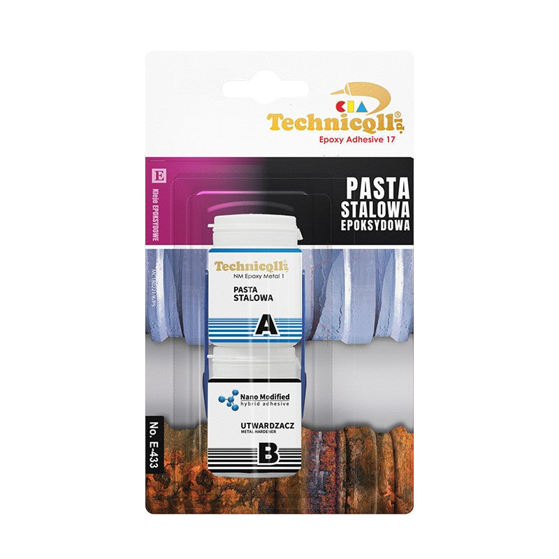 Pasta epossidica per acciaio 100g