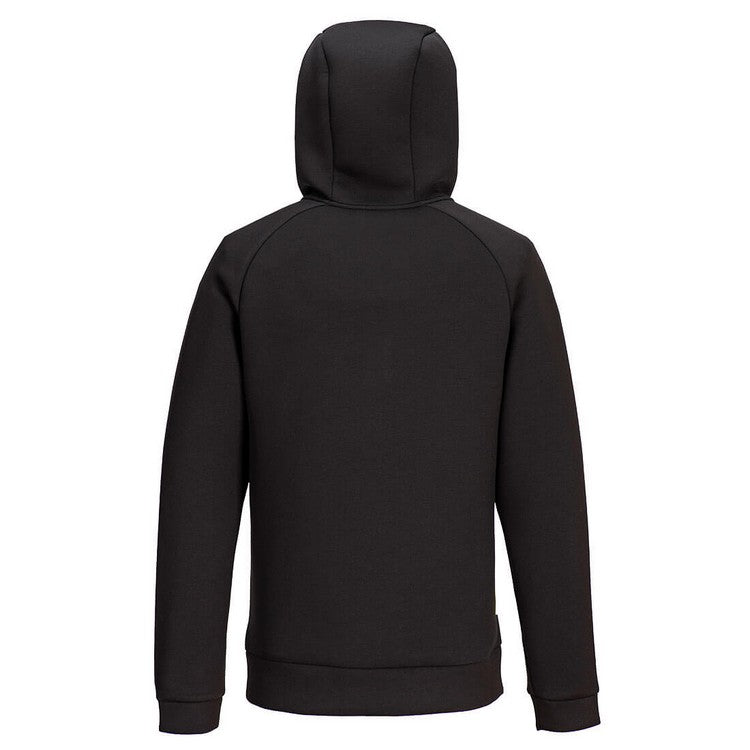Sweatshirt With 1/4 Zip Dx4 Black Size Xxl