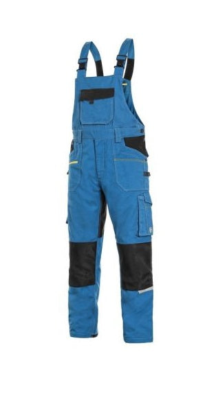 Cxs Stretch Dungarees Blue-black Size 58