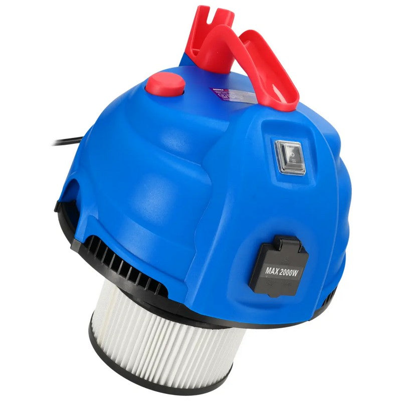 Aspirapolvere da officina 1600w 30l Filtro in cotone