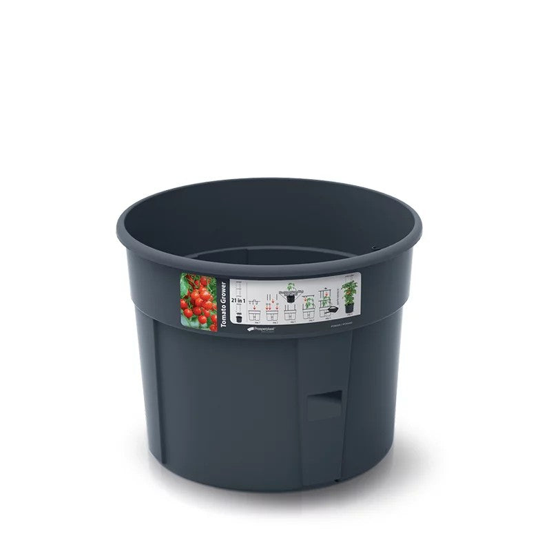 Ghiveci pentru cultivare de tomate - Antracit 12l