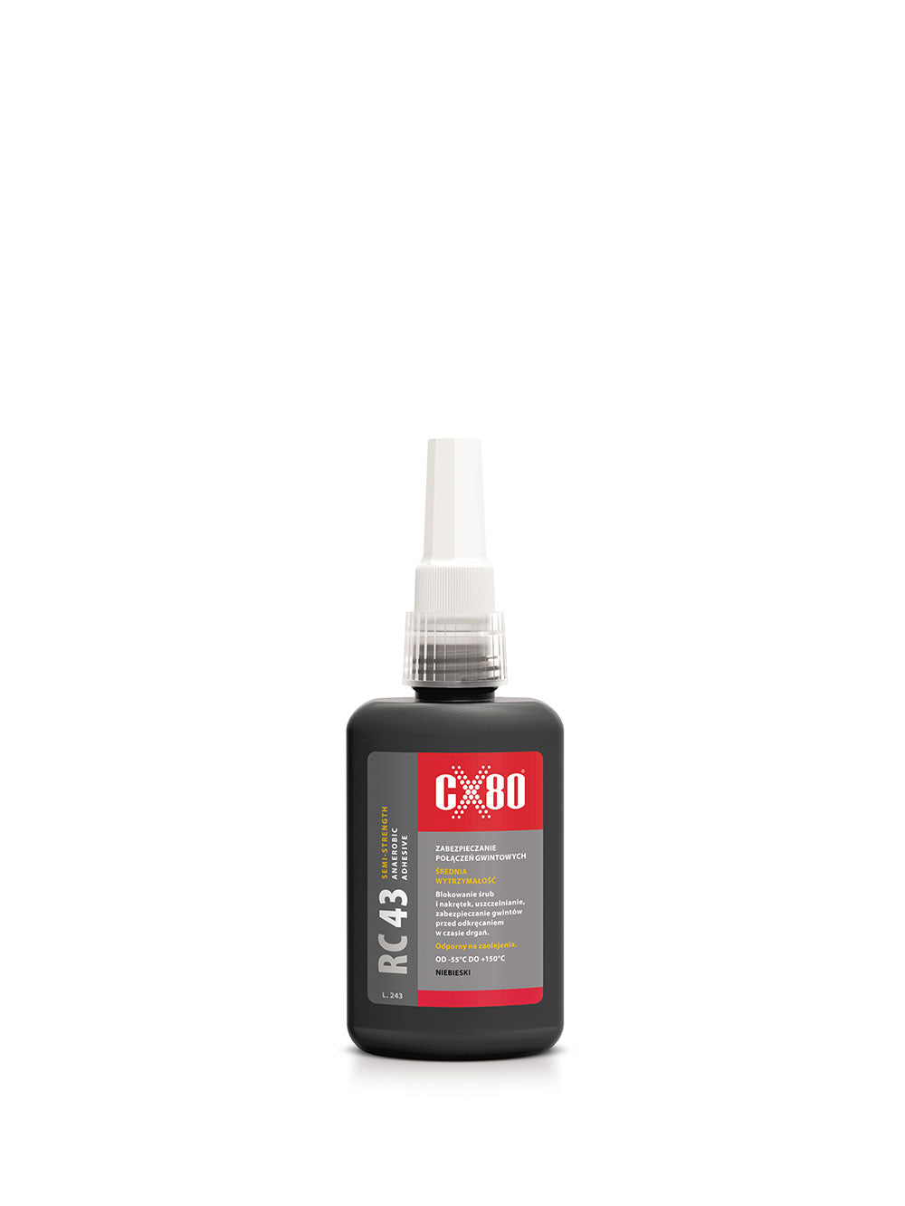 Rc-43 Anaerobic Glue For Screw Threads Medium 10ml