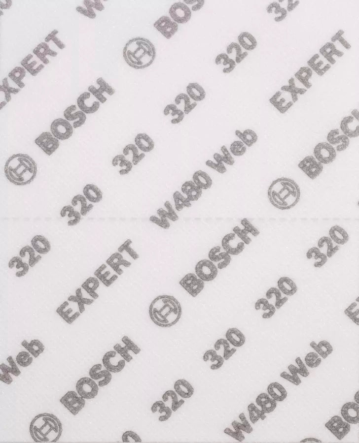 Foaia de slefuit cu spuma Expert 115*140mm W480 G320 2buc