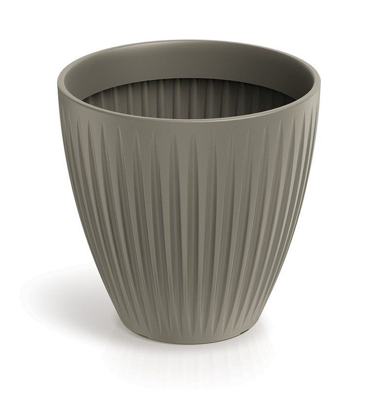 Latia Round Midl Pot - Mocca