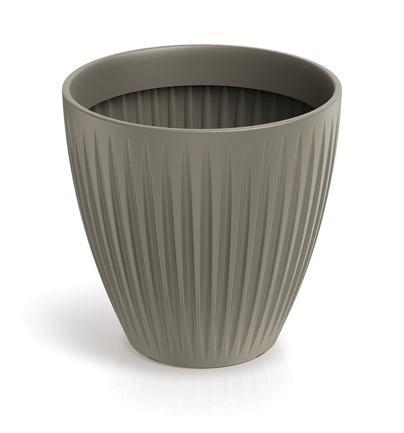 Latia Round Midl Pot - Mocca