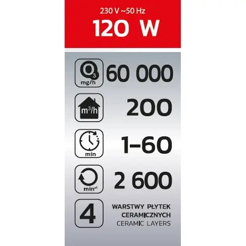Ozone Generator 60g/h