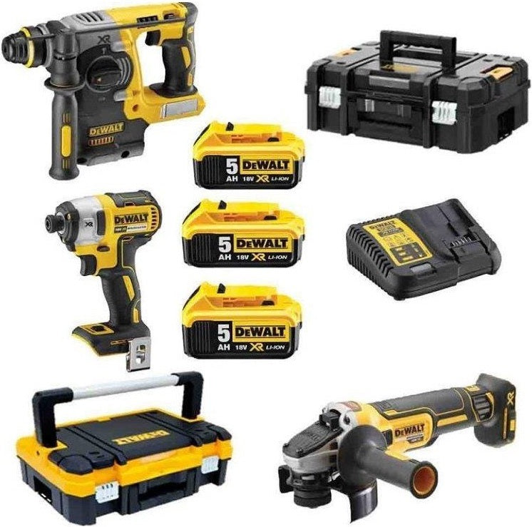 Kit de ferramentas 18v Xr Dcf887n + Dch273 + Dcg405 3*5.0ah