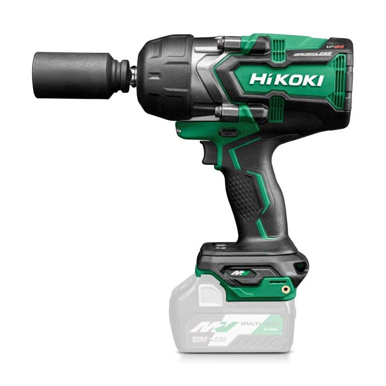 Cordless Impact Wrench 36v 1/2' 1400nm 0*ah Hitsystem