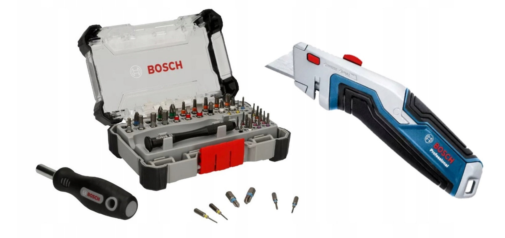 Bit Set + Retractable Blade Knife