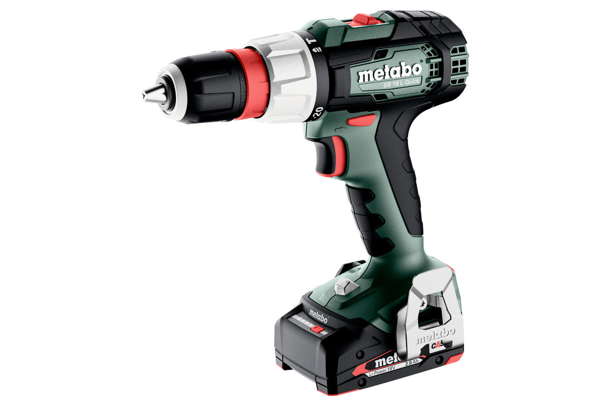 Trapano a percussione a batteria 18v Sb 18 L 2*2.0ah