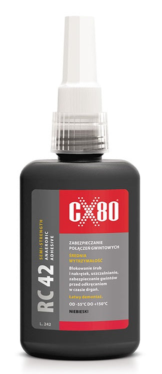 Rc42 Anaerobní lepidlo 10ml Modrá středně silná nit