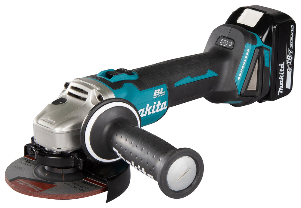 Cordless Angle Grinder 125mm 18v Li-lo 0*ah