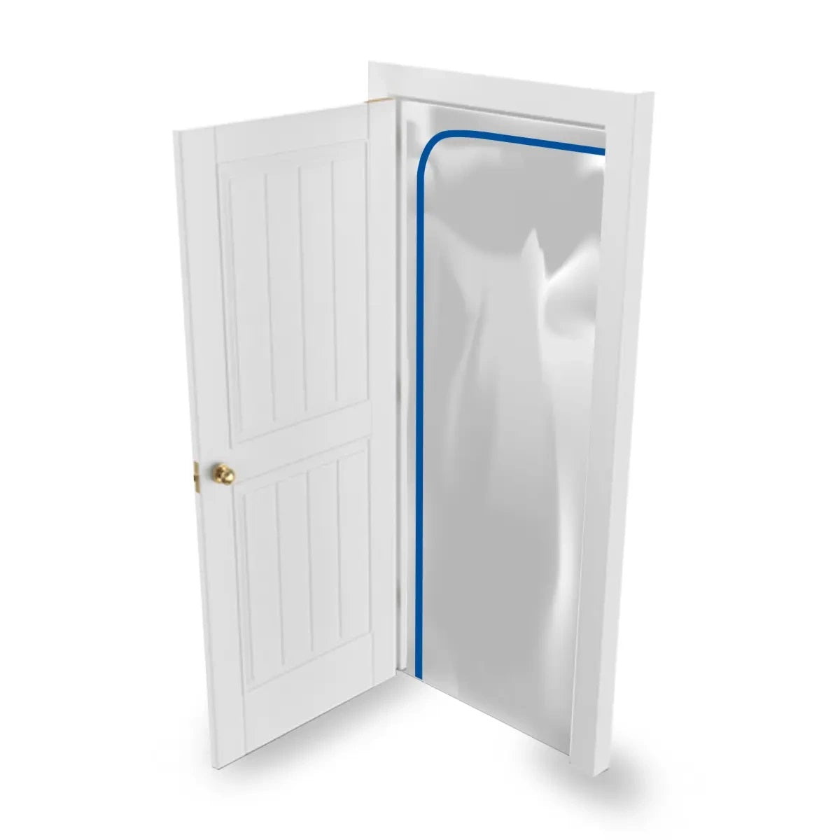 Housse anti-poussière pour rideau 120*220cm avec fermeture éclair