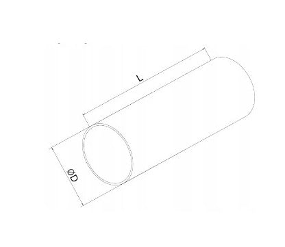 Canal rond 150 mm 0,5 Mo
