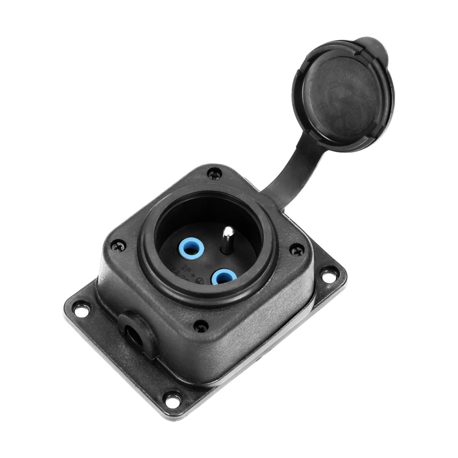 Ip44 Splash-proof Distributor And 2p+z Socket 16a