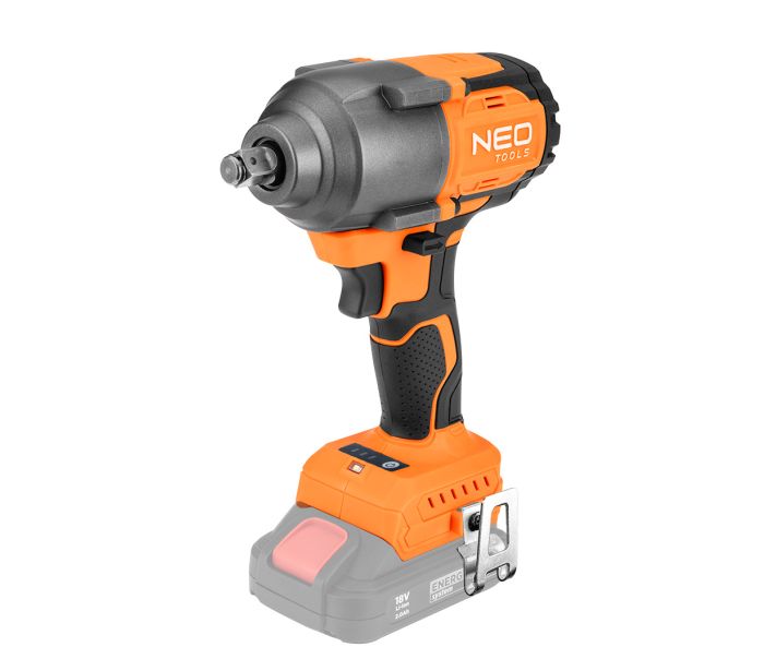 Slagnøgle 850nm 1/2'' batterifri energi+18v uden batteri