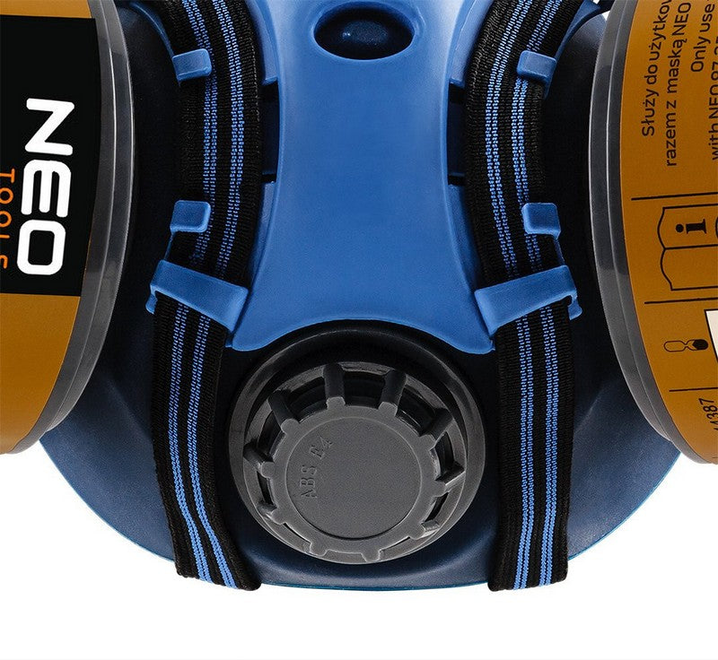 Szilikon félmaszk + 2x Absorber A1 R