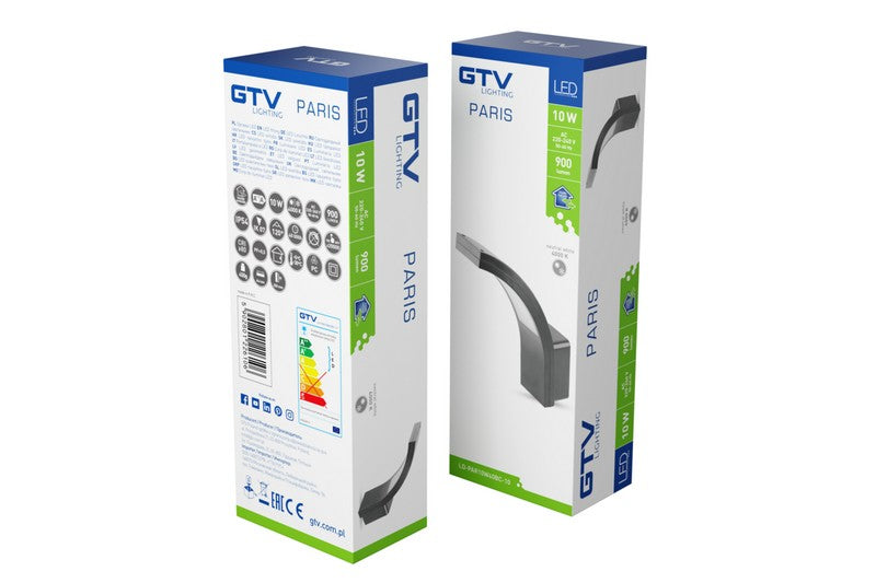 Led Lamp With Sensor Paris Graphite