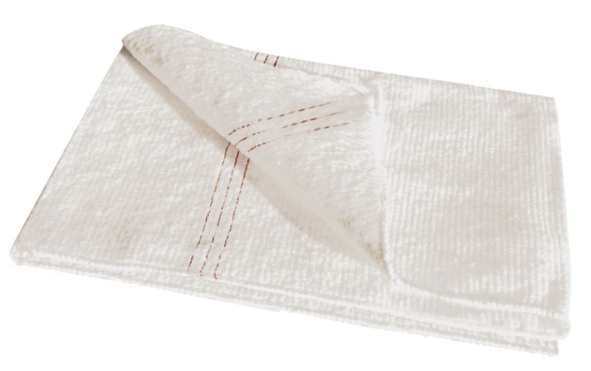 Nappe de sol York Azur Blanc 50*60cm