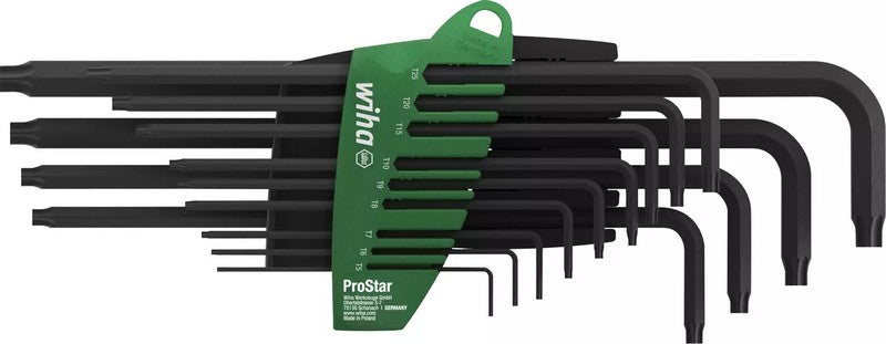 Zestaw kluczy Torx z rękojeścią Prostar 13 szt.